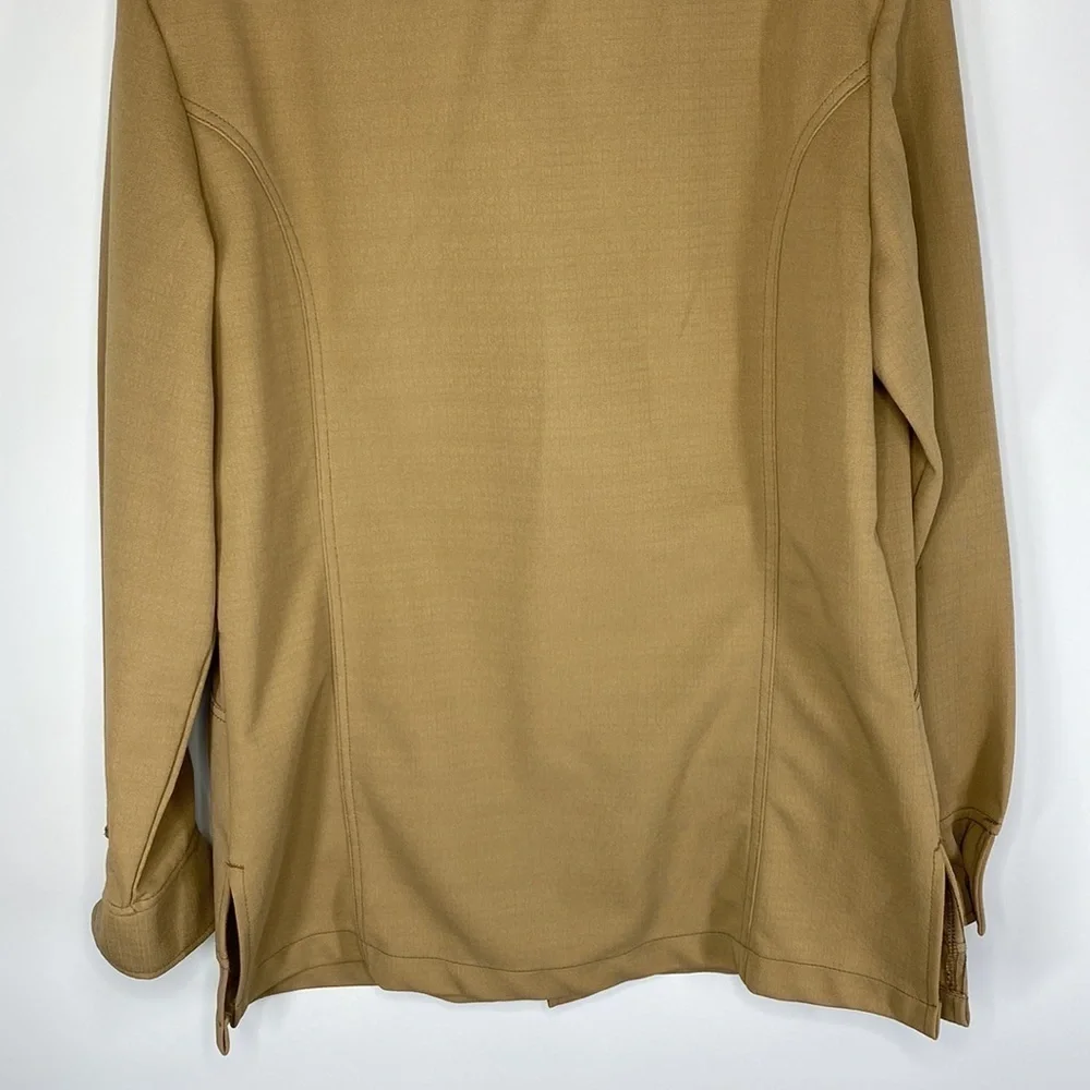 Vintage LEE Carmel Button Up Jacket Size XL-L 70s